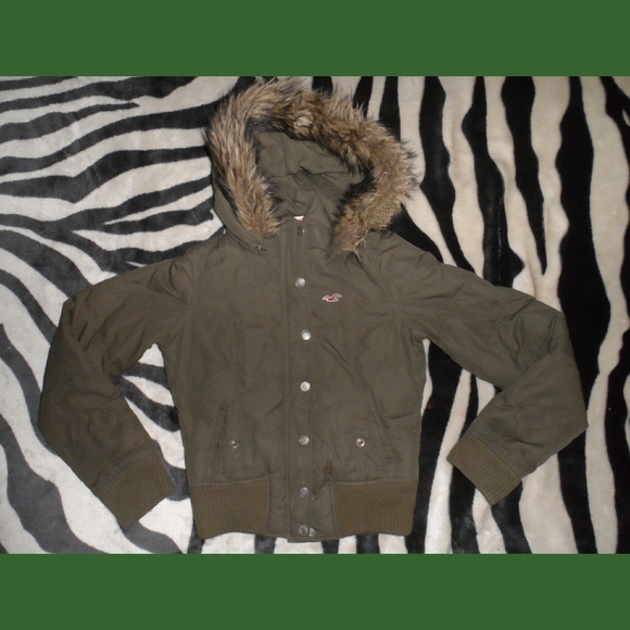 hunter green winter jacket